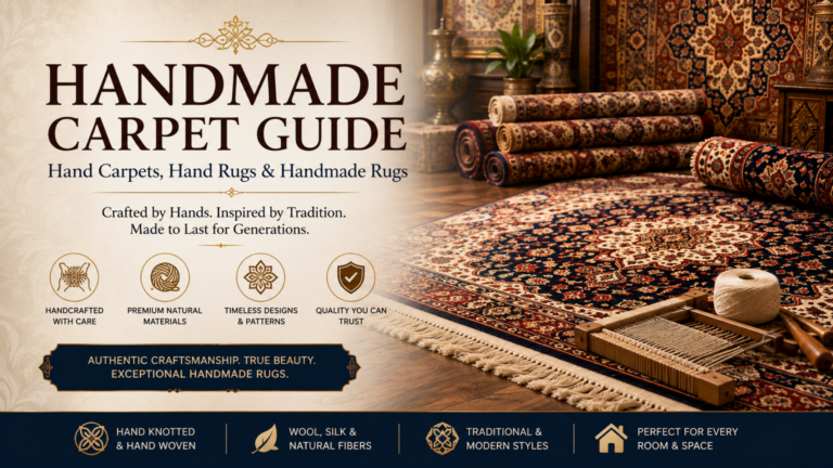 Handmade Carpet Guide: Craftsmanship & Tradition